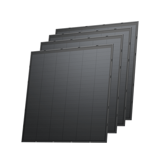 EcoFlow 250 W Starres Solarpanel (4 Stück)