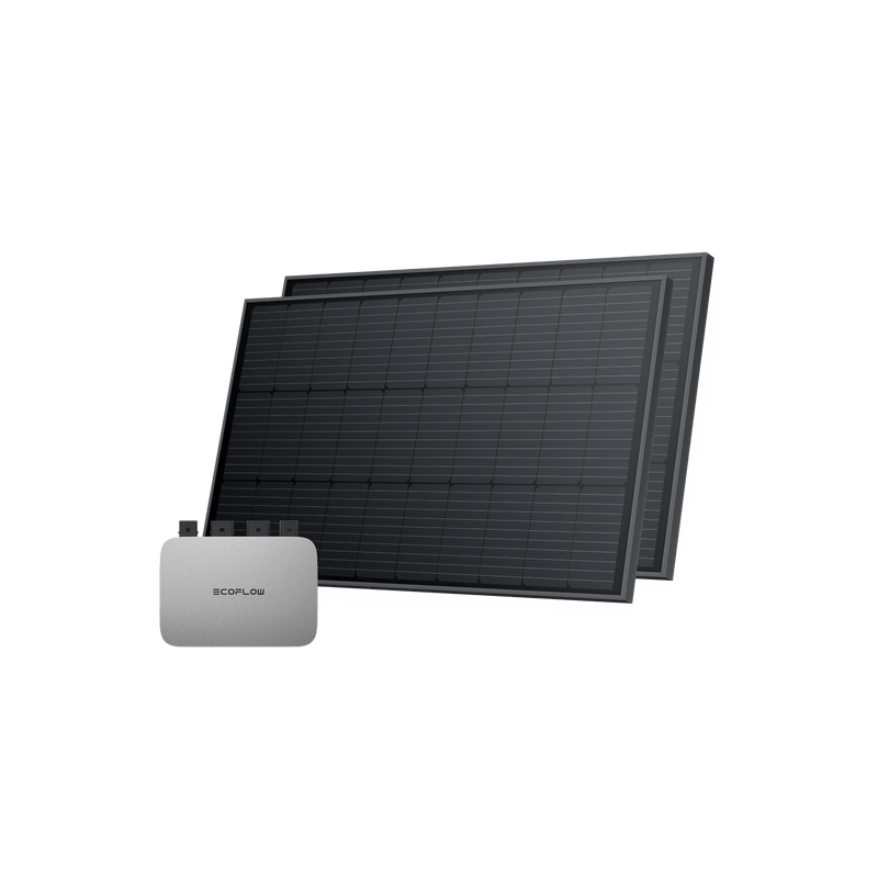 Laden Sie das Bild in Galerie -Viewer, {EcoFlow 400W Starres Solarpanel (2 Stück) (Empfohlenes Zubehör) 600 W 0% MwSt. (Nur Deutschland) / PowerStream 600 W + 2x 400W Starre Solarpanele
