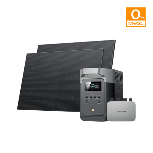 EcoFlow 400W Starres Solarpanel (2 Stück) (Empfohlenes Zubehör)