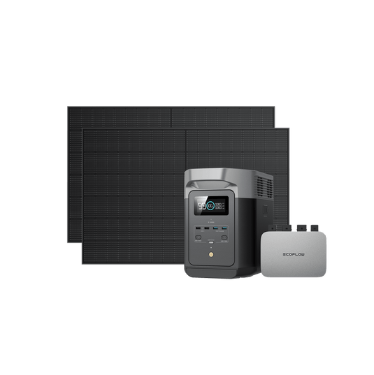 EcoFlow 400W Starres Solarpanel (2 Stück) (Empfohlenes Zubehör)