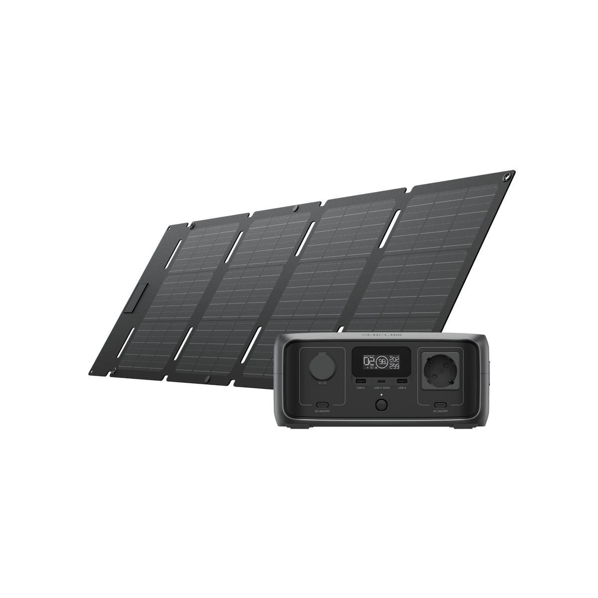 RIVER 3 (USV) + 45 W Solarpanel (Typ-C)