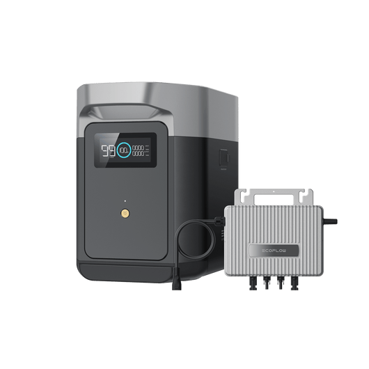 EcoFlow DELTA 2 Intelligenter Zusatzabatterie 0% MwSt. (Nur Deutschland) DELTA 2 Zusatzbatterie + STREAM Mikro-Wechselrichter 800W