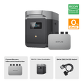 Laden Sie das Bild in Galerie -Viewer, {EcoFlow DELTA 2 Max Intelligenter Zusatzabatterie 0% MwSt. (Nur Deutschland) DELTA 2 Max Zusatzbatterie + PowerStream 600W (mit Batteriekabel)
