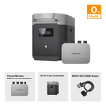 Laden Sie das Bild in Galerie -Viewer, {EcoFlow DELTA 2 Max Intelligenter Zusatzabatterie 0% MwSt. (Nur Deutschland) DELTA 2 Max Zusatzbatterie + PowerStream 800W (mit Batteriekabel)
