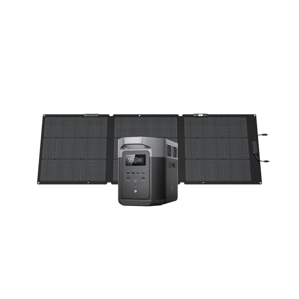 EcoFlow DELTA 2 Max Solargenerator (PV160W) 1*160W + DELTA 2 Max