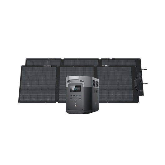 EcoFlow DELTA 2 Max Solargenerator (PV160W) 2*160W + DELTA 2 Max