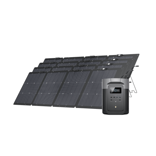 EcoFlow DELTA 2 Max Solargenerator (PV220W) 4*220W + DELTA 2 Max