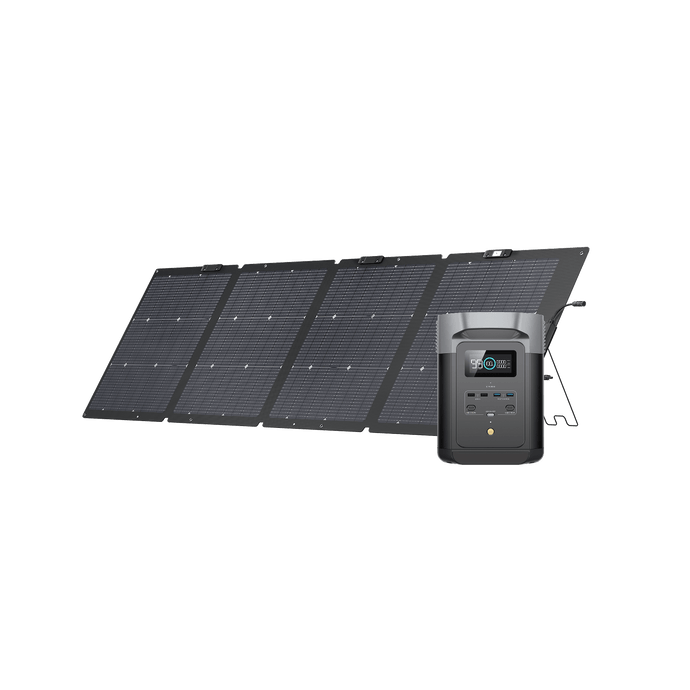 EcoFlow DELTA 2 Solargenerator (PV220W) 1*220W + DELTA 2