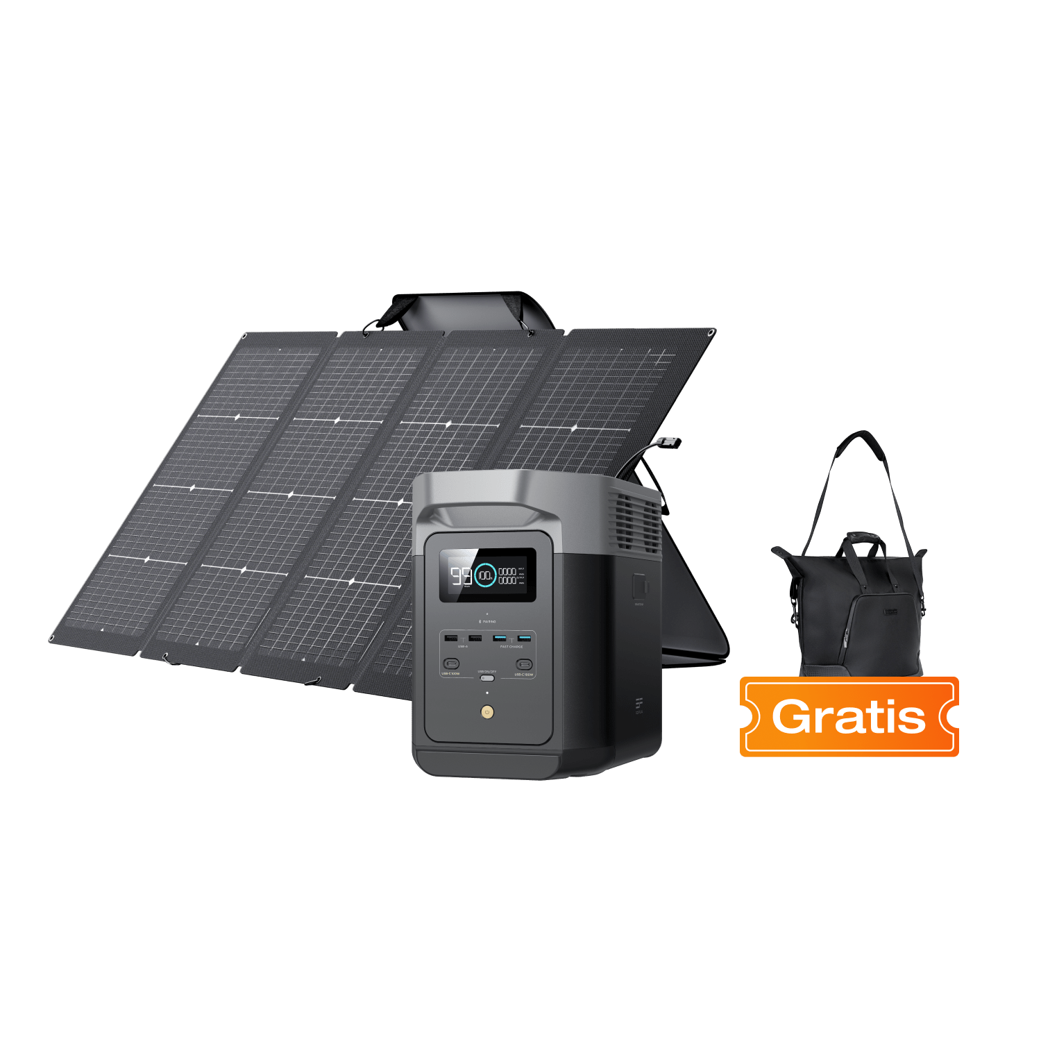 EcoFlow DELTA 2 Solargenerator (PV220W) - EcoFlow Germany