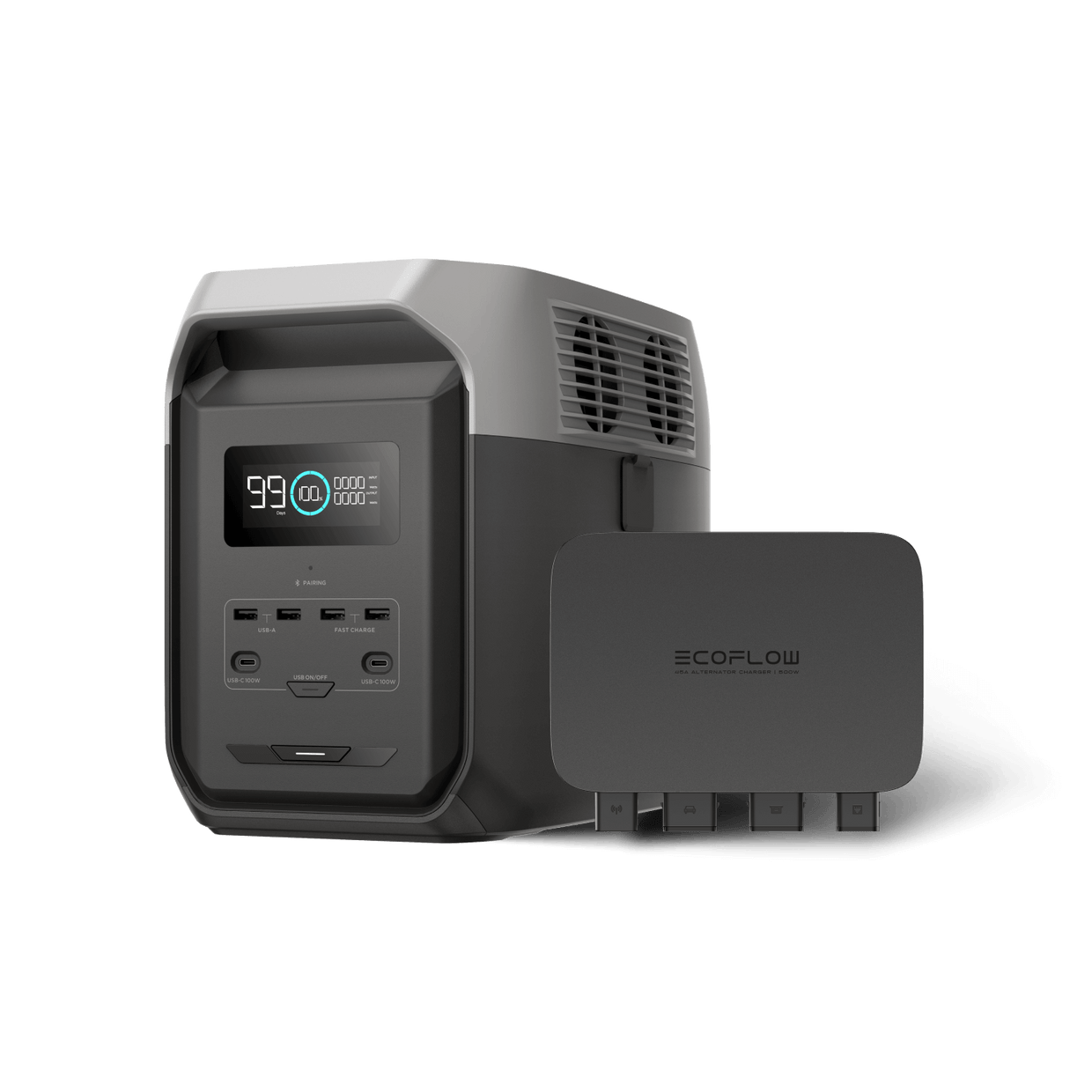 EcoFlow DELTA 3 1500 Tragbare Powerstation DELTA 3 1500 + Batterieladegerät 500W