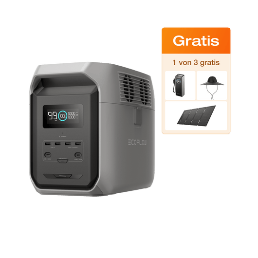 EcoFlow DELTA 3 1500 Tragbare Powerstation