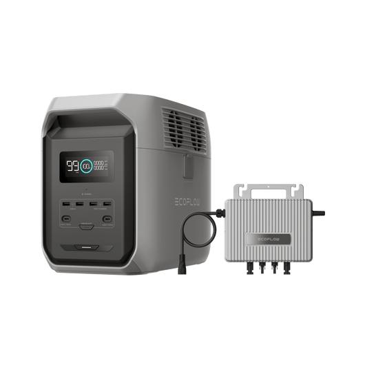 EcoFlow DELTA 3 1500 Tragbare Powerstation 0 % MwSt. (Nur DE) DELTA 3 1500 + STREAM Mikro-Wechselrichter