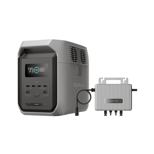 EcoFlow DELTA 3 1500 Tragbare Powerstation 0 % MwSt. (Nur DE) DELTA 3 1500 + STREAM Mikro-Wechselrichter