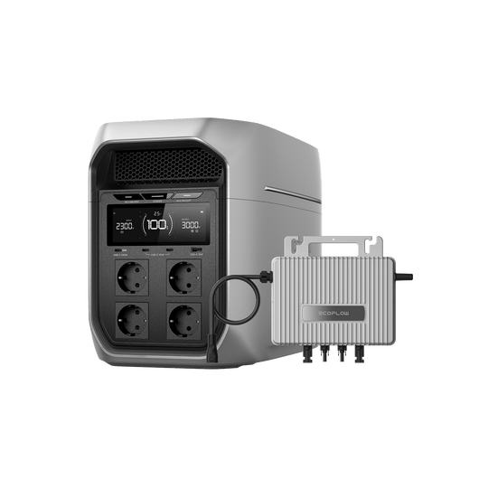 EcoFlow DELTA 3 Max Serie (2 048 Wh) Tragbare Powerstation DELTA 3 Max Plus (2 048 Wh) / 0 % MwSt. (Nur Deutschland) STREAM Mikro-Wechselrichter
