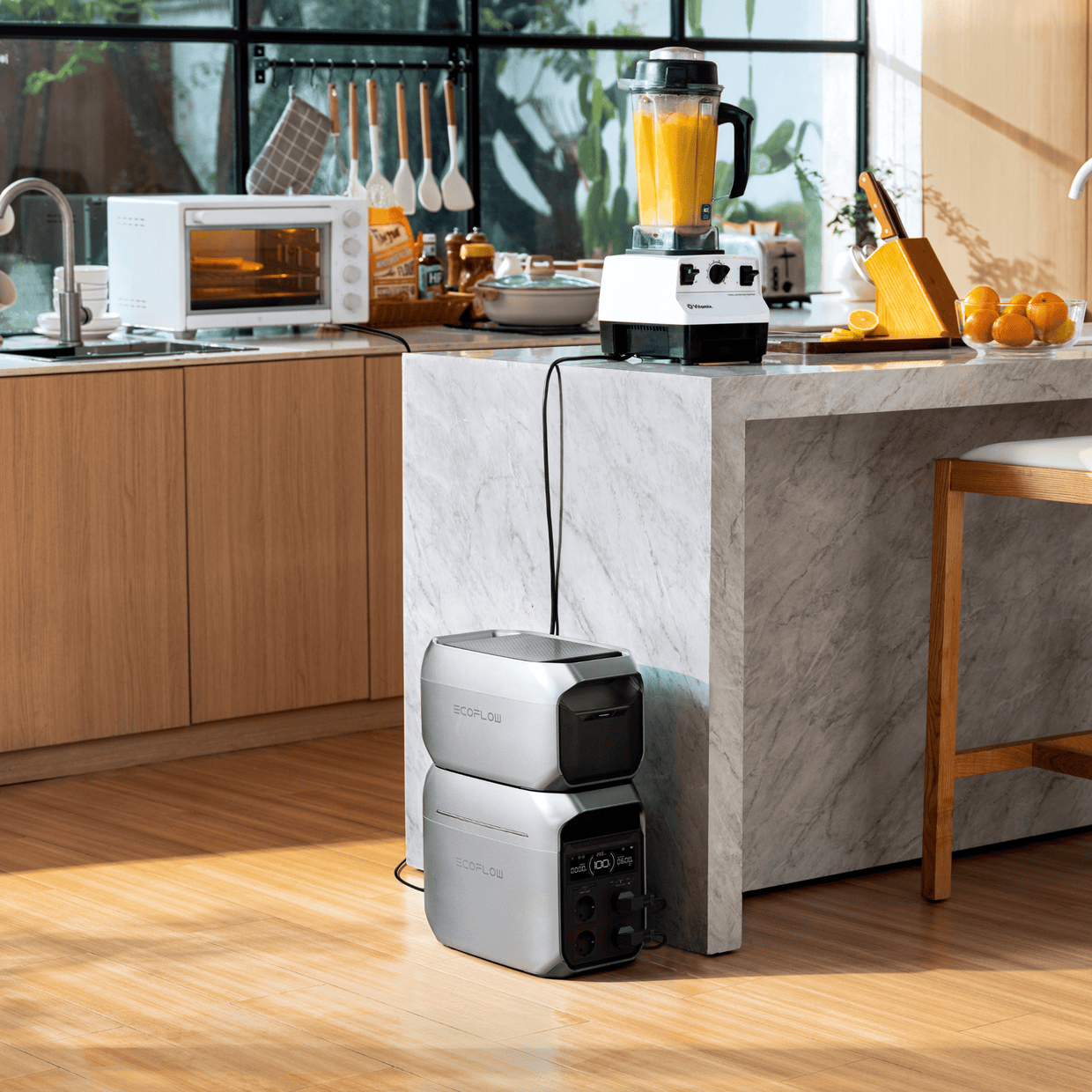 EcoFlow DELTA 3 Serie + Intelligente Zusatzbatterie Bundle