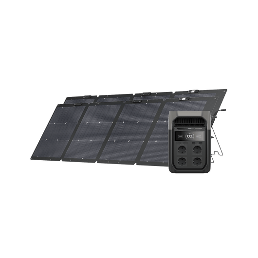 EcoFlow DELTA 3 Serie Solargenerator (PV220 W) DELTA 3 / 2x 220 W Tragbares Solarpanel