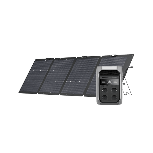 EcoFlow DELTA 3 Serie Solargenerator (PV220 W) DELTA 3 Plus / 1x 220 W Tragbares Solarpanel