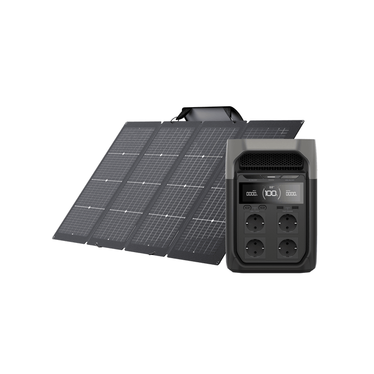 EcoFlow DELTA 3 Serie Solargenerator (PV220 W) DELTA 3 / 1x 220 W Tragbares Solarpanel