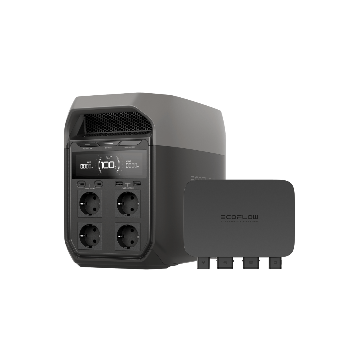 EcoFlow DELTA 3 Serie Tragbare Powerstation DELTA 3 / Batterieladegerät 800 W