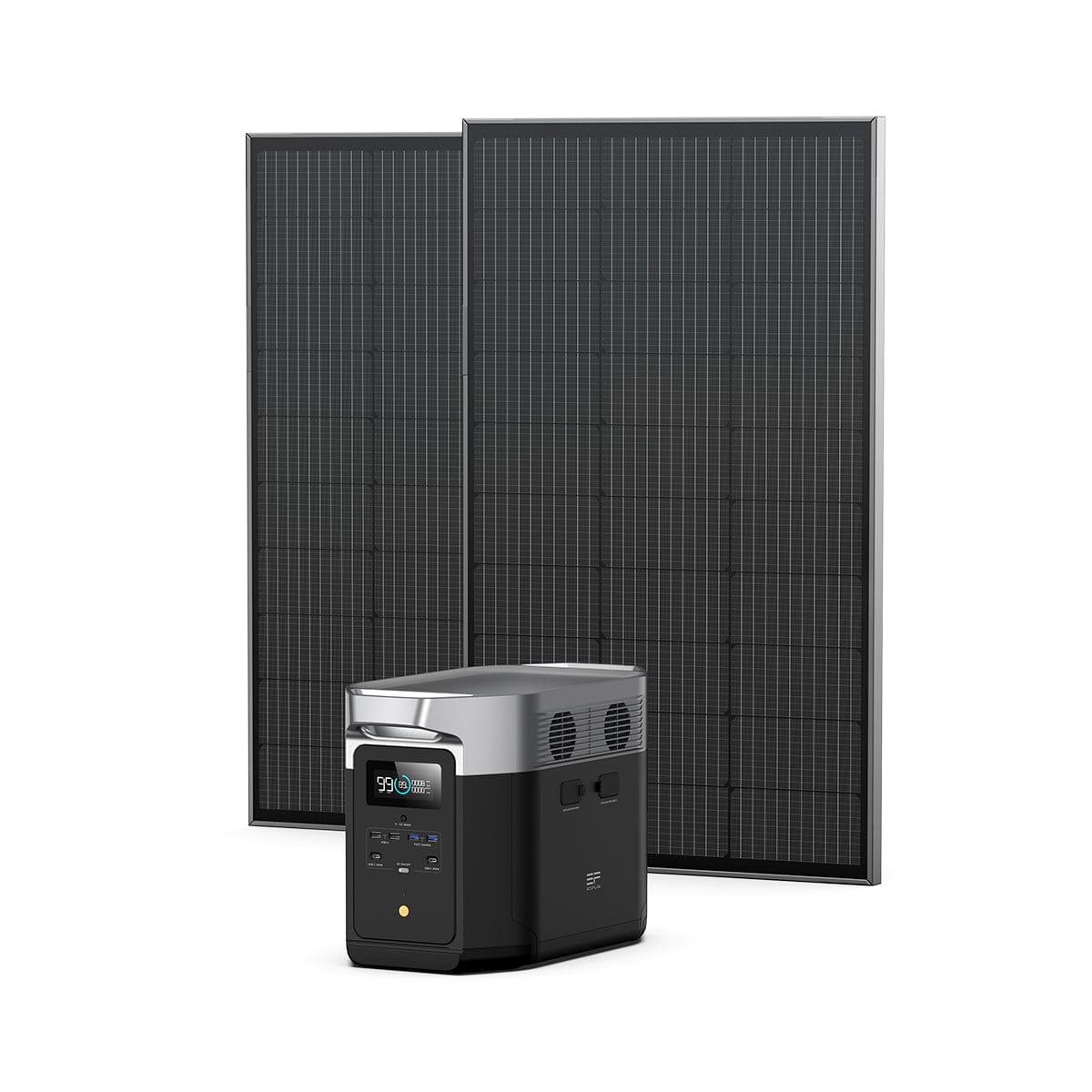 EcoFlow DELTA Max Solargenerator (Starrer PV100W) DELTA Max 1600 / 2 / Ohne Zusatzakku
