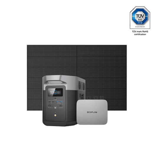 EcoFlow DELTA Max Solargenerator (Starrer PV400W*2)