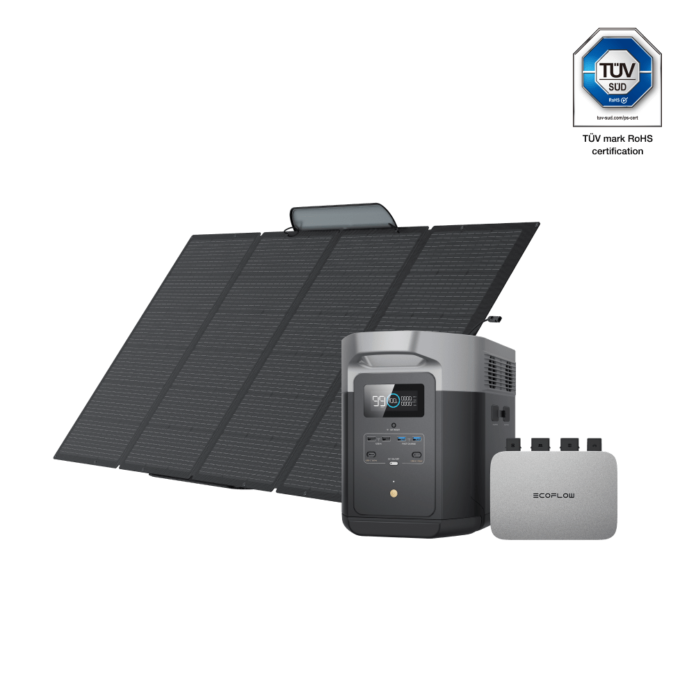 EcoFlow DELTA Max Solargenerator (Tragbarer PV400W)