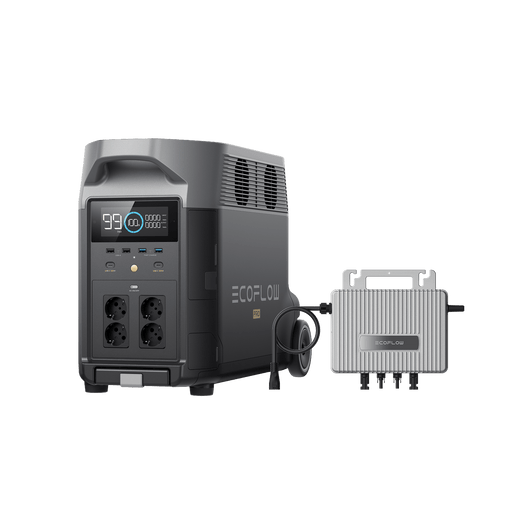 EcoFlow DELTA Pro 0% MwSt. (Nur Deutschland) DELTA Pro + STREAM Mikro-Wechselrichter