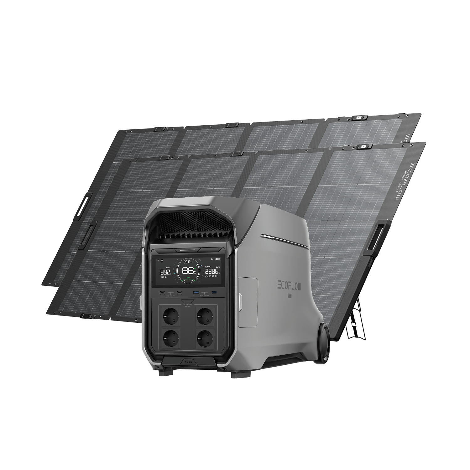 DELTA Pro 3 + 2*400 W Solarpanel
