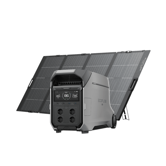 EcoFlow DELTA Pro 3 Solargenerator (Tragbar PV400W) DELTA Pro 3 + 400 W Tragbares Solarpanel