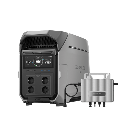 EcoFlow DELTA Pro 3 Tragbare Powerstation 0 % MwSt. (Nur Deutschland) DELTA Pro 3 + STREAM Mikro-Wechselrichter