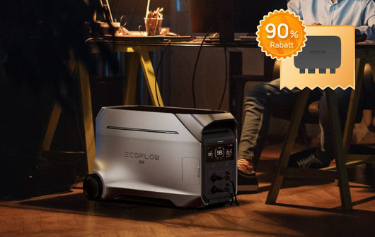 EcoFlow DELTA Pro 3 Tragbare Powerstation DELTA Pro 3 + 500 W Batterieladegerät