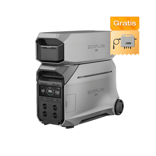 EcoFlow DELTA Pro 3 Tragbare Powerstation 0 % MwSt. (Nur Österreich) DELTA Pro 3 + Zusatzbatterie + Gratis STREAM Mikro-Wechselrichter