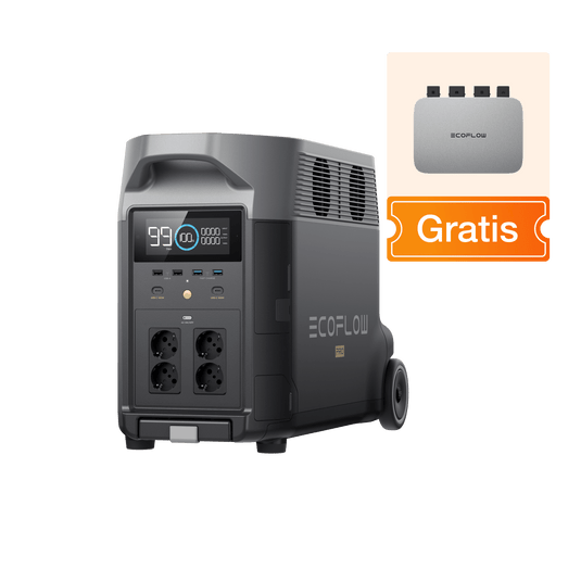 EcoFlow DELTA Pro DELTA Pro + Gratis PowerStream 800W mit Batteriekabel