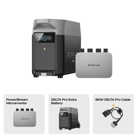 EcoFlow DELTA Pro Intelligente Zusatzbatterie (Generalüberholt)