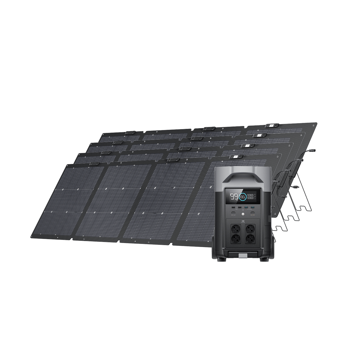 EcoFlow DELTA Pro Solargenerator (PV220W) 4*220W + DELTA Pro