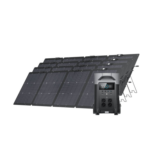 EcoFlow DELTA Pro Solargenerator (PV220W) 4*220W + DELTA Pro