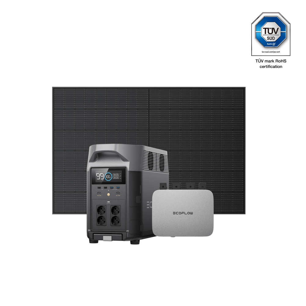 EcoFlow DELTA Pro Solargenerator (Starrer PV400W)