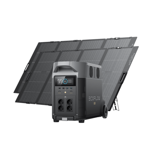 EcoFlow DELTA Pro Solargenerator (Tragbar PV400W) DELTA Pro / 2 x 400W Tragbares Solarpanel / Inkl. MwSt.