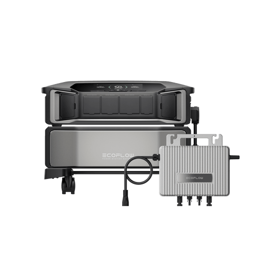 EcoFlow DELTA Pro Ultra Powerstation 0 % MwSt. (Nur Deutschland) DELTA Pro Ultra (1 × Wechselrichter + 1 × Batterie) + STREAM Mikro-Wechselrichter 800 W