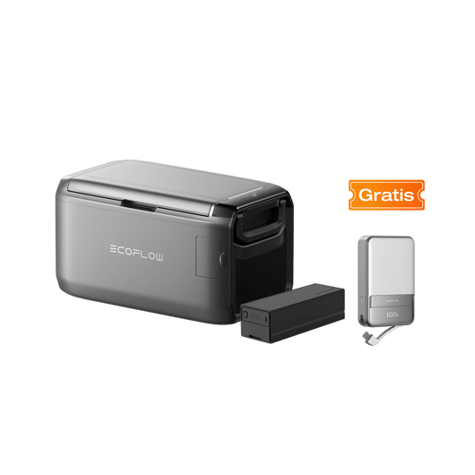 EcoFlow GLACIER Classic Tragbare Kühl-Gefrierbox 35 L / GLACIER Plug-In-Batterie