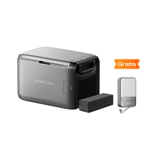 EcoFlow GLACIER Classic Tragbare Kühl-Gefrierbox 55 L / GLACIER Plug-In-Batterie