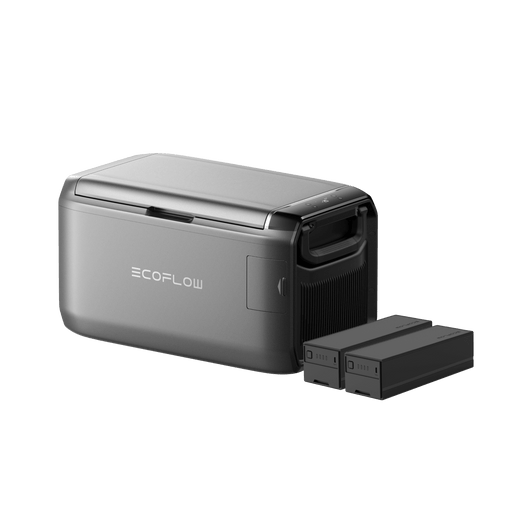 EcoFlow GLACIER Classic Tragbare Kühl-Gefrierbox 35 L / 2 x GLACIER Plug-In-Batterie