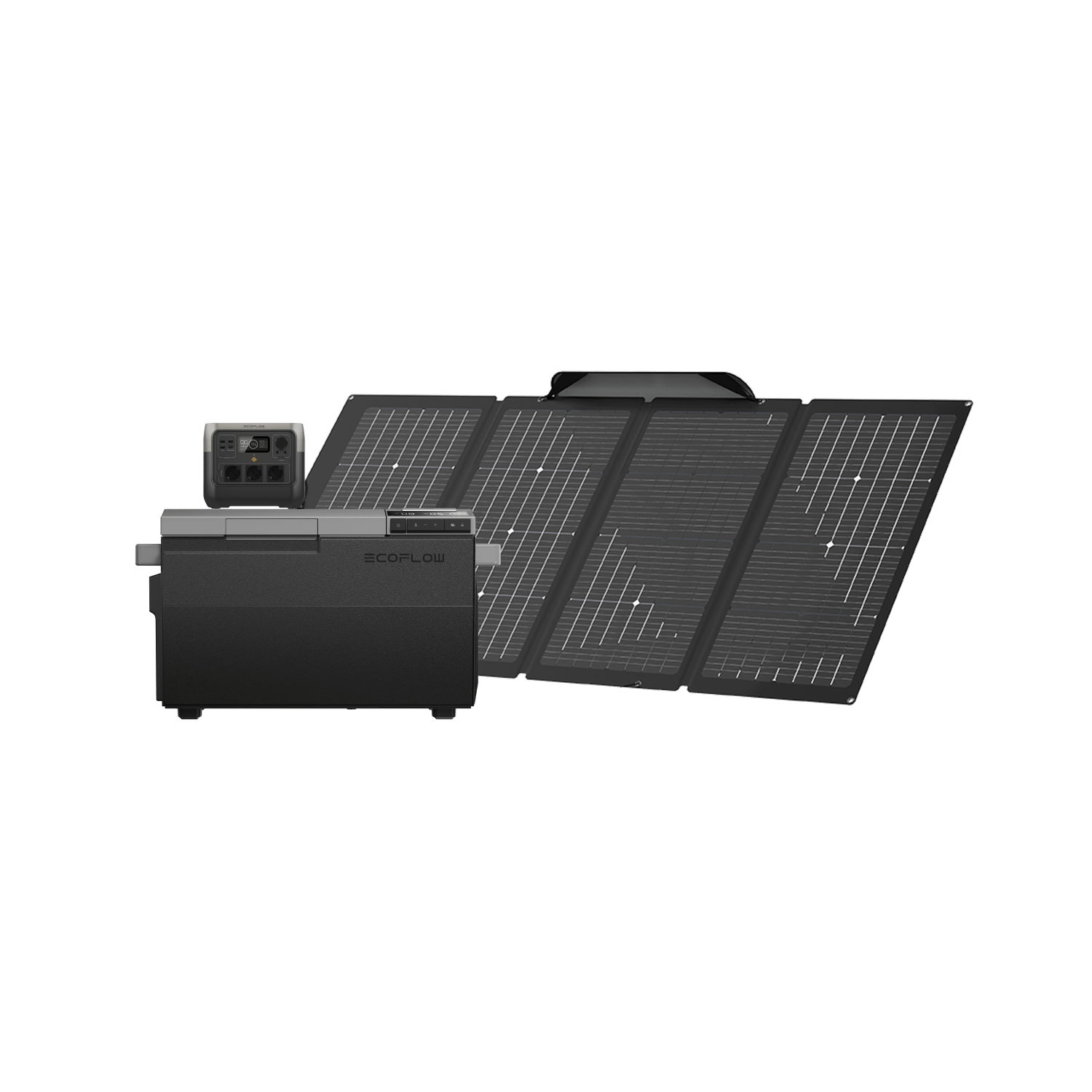 EcoFlow GLACIER + RIVER 2 Pro + 220W Bifaziales Solarpanel GLACIER + RIVER 2 Pro + 220W Bifaziales Solarpanel