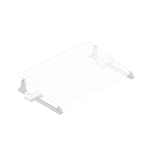 EcoFlow Halterung - Flachdach