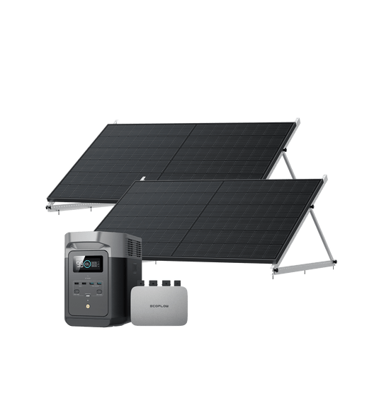 EcoFlow PowerStream Balkonkraftwerk 600 W/800 W für Garten