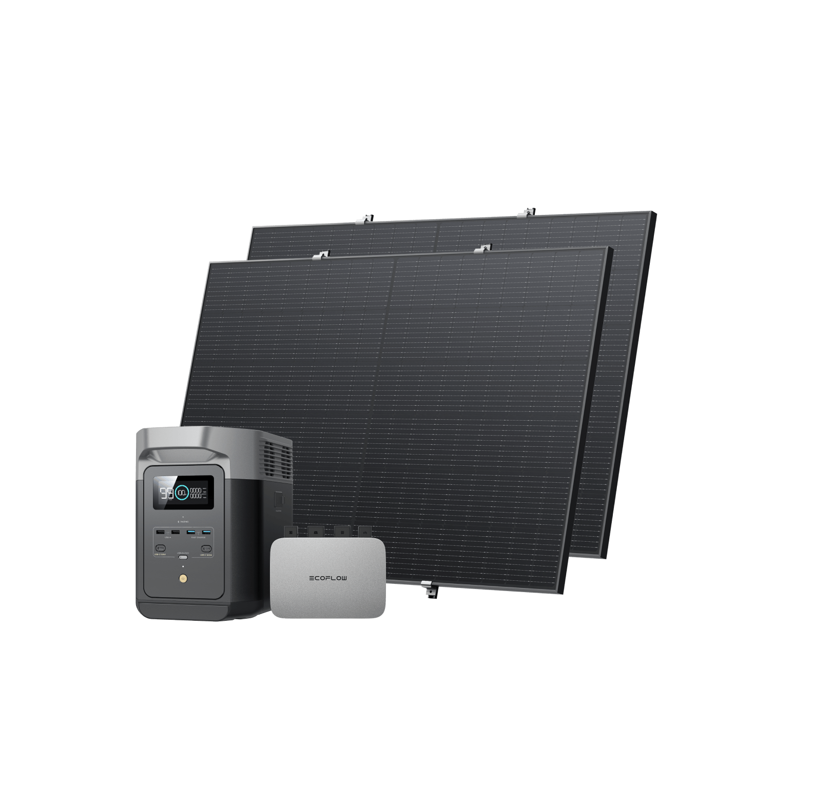 EcoFlow PowerStream Balkonkraftwerk 600W/800W für Wand