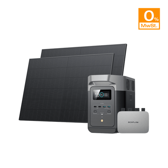 EcoFlow PowerStream Balkonkraftwerk 800 W für Garten
