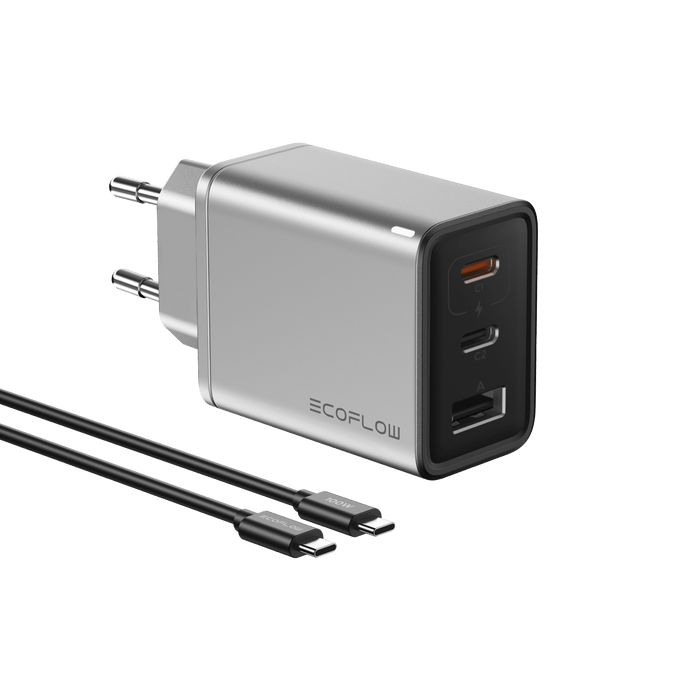 EcoFlow RAPID 65 W GaN Ladegerät mit 100 W Kabel