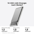Laden Sie das Bild in Galerie -Viewer, {EcoFlow RAPID Mag Powerbank (10 000mAh, 7,5W, Magnetische Aufladung)
