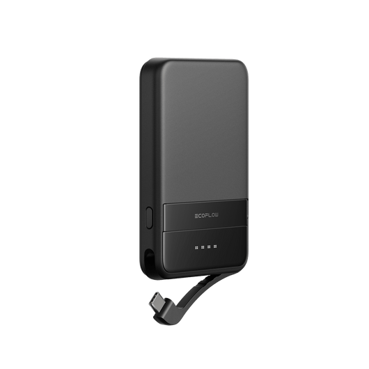 EcoFlow RAPID Magnetische Powerbank 5 000 mAh / Schwarz